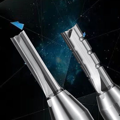 buy Welding 3 Edge Straight Fluted Bit , Anticorrosive Router Bit For Straight Cut online manufacture