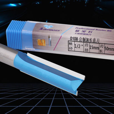 buy Double Flute Straight Router Bits Multifunctional Anti Abrasion online manufacture