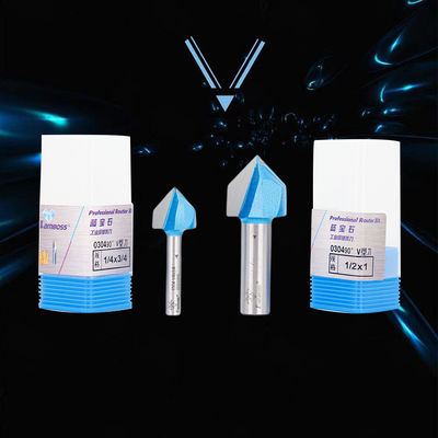 kopen Praktische Stevige Router Bit 90 Graden, Anti Slijtage V Groove Frees online manufacture