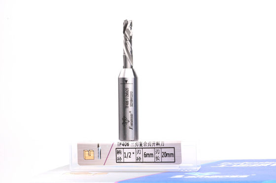 buy Carbide Three Edges Compression Bit TCT Straight Bit 6mm For Drilling Trimming online manufacture