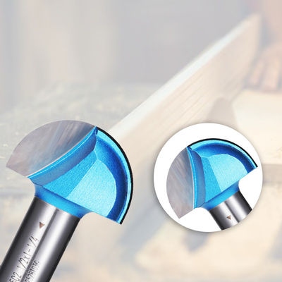 주문 1/2 '통 Diameter Molding Router Bites for Wood Panel Door Cove Bit With Bearing. 목판 문 코브 비트에 대한 직선 조각 online manufacture