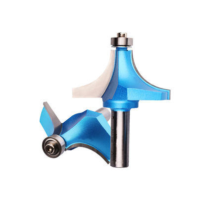 comprar Esquina redonda sobre el rodamiento Router Bit de molienda cortador de carburo sólido CNC Router Bit para madera online manufacture