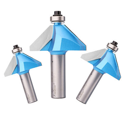 comprar Lamboss Router Bits 45 Graus de corte de fresagem TCT Chamfer Bit para trabalhos de madeira online manufacture