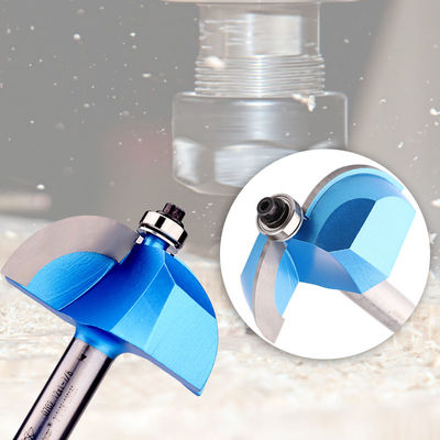 Beli Lamboss Bits Chamfer Router Bit Milling Cutter Tools Untuk Kayu Cove Bit Dengan Bearing online manufacture