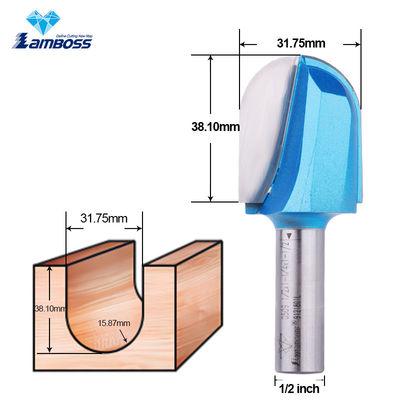 comprar Lamboss Dovetail Router Bit Carpintería Cuchilla larga Ronda Nariz Ronda Bit Ronda Bit de talla online manufacture