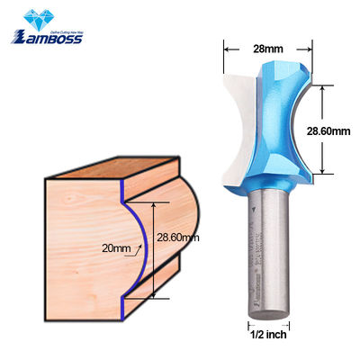 satın al Lamboss Ahşap Router Bitler Konveks Kenarlı Router Bit Ahşap İşleme Araçları için Freling Cutter online manufacture