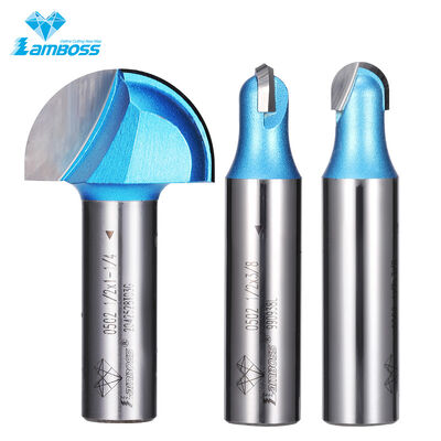 kaufen Lamboss Round Bottom Router Bit Woodworking Tungsten Carbide Cutting CNC Cove Box Router Bit online manufacture