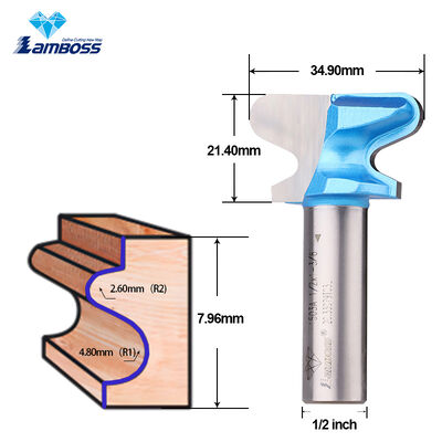 comprar Broca de fresagem de cauda de andorinha de dedo duplo Lamboss para venda por atacado para marcenaria online manufacture