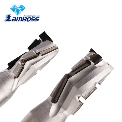 ซื้อ Lamboss คุณภาพสูงสุด Custom Diamond Spiral Edge Milling CNC Router Bits สําหรับการทํางานไม้ Chipboard MDF online manufacture