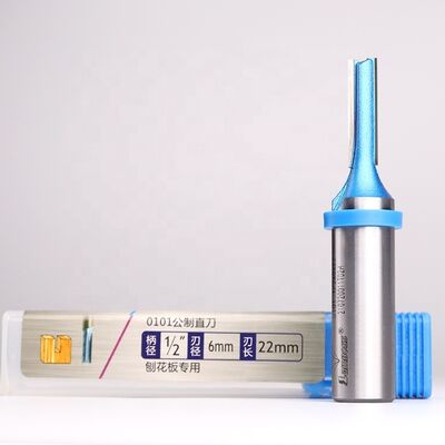 buy Lamboss Duurzame Houtsnijgereedschappen CNC Router Houtbewerking Carbide Sleuf Frees Carbide Spaanplaat Rechte Router Bit online manufacture