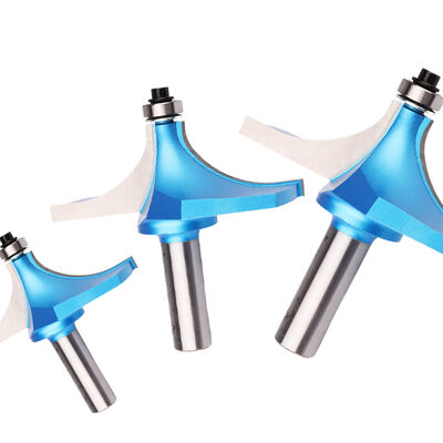 buy Precision Woodworking Router Bit Set Langdurig Gecoat Solid Carbide CNC-snijmachines voor hardhout MDF triplex Router Bit online manufacture