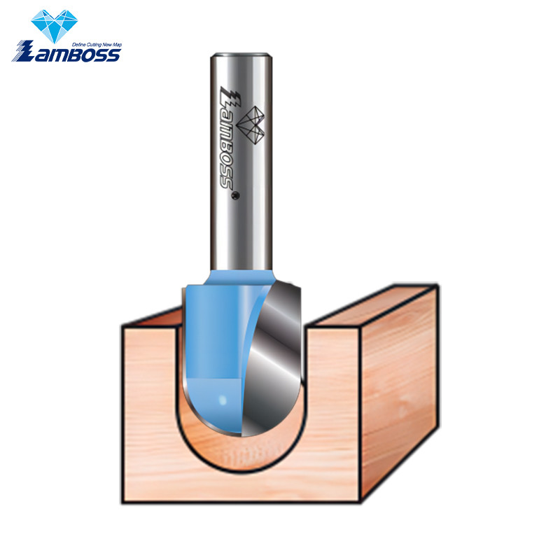 Masonry Concrete Rounded Router Bit CNC Kayu Bottom Round Router Bit Double Edge Router Bit Cove Box Router Bit