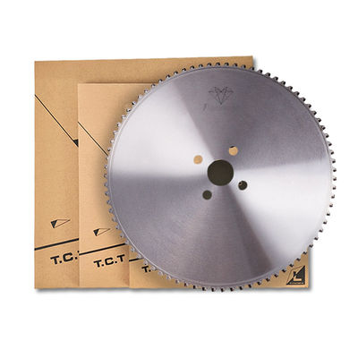 Cold Metal Circular Saw Blades 80mm Arbor For Steel Solid Bar Cutting Smooth Cutting Surface