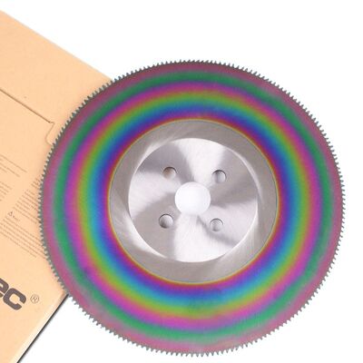 Fabricant vend toutes les tailles de lames de scie circulaire HSS pour la découpe de métaux Disque de découpe HSS en fer et en acier